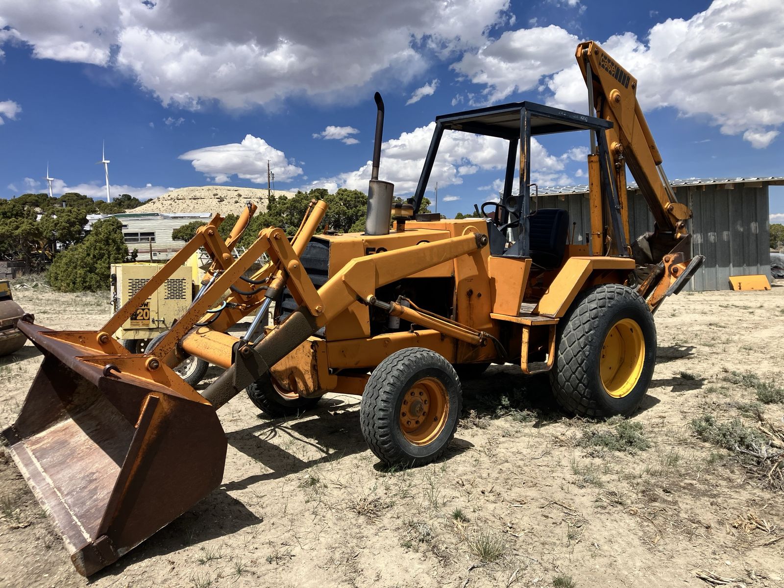 Case 580 Backhoe