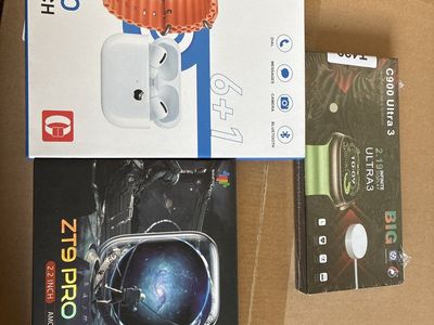 Smartwatch Bundle Lot: BBRJ Neo 600, ZT9 Pro Max, C900 Ultra 3