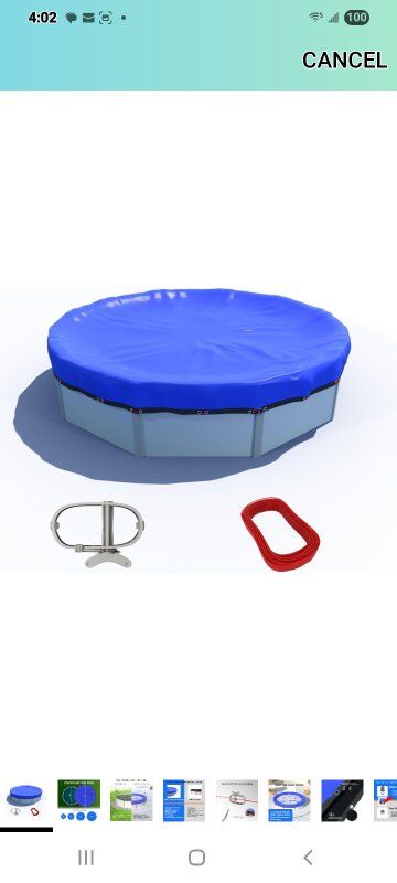 New in Package! 21ft Round Pool Cover