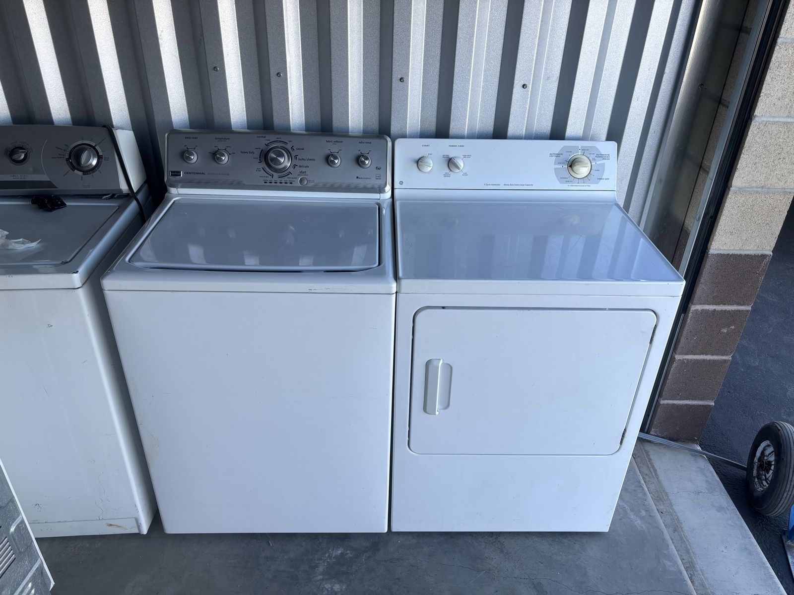 Maytag Washer GE Dryer Set Free Delivery