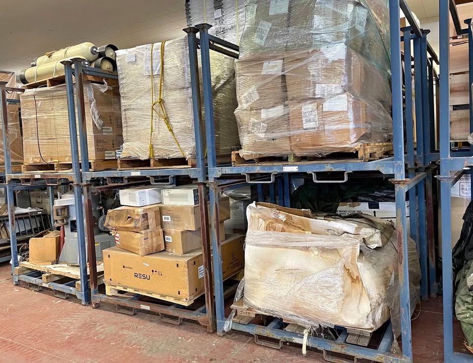 Portable Warehouse Pallet Racks (only $40!) $40