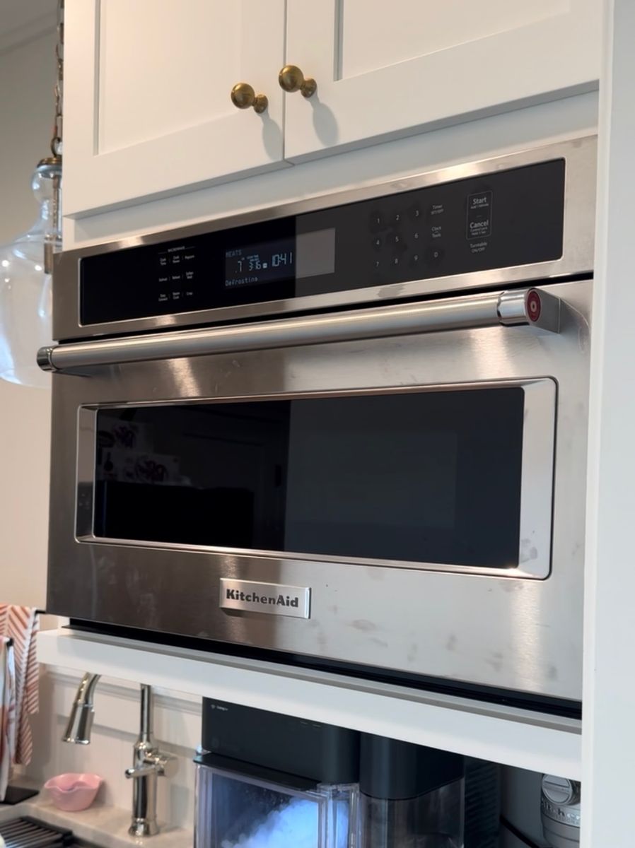 KitchenAid 30” built in microwave with convection