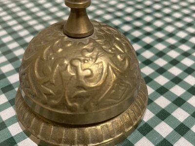 Ornate Brass dinger Bell
