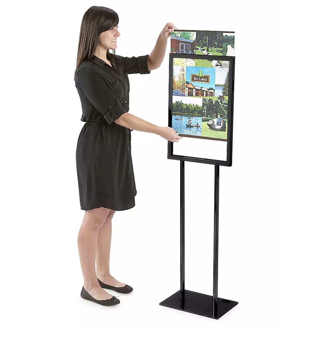 Uline Floor Standing Sign Holder