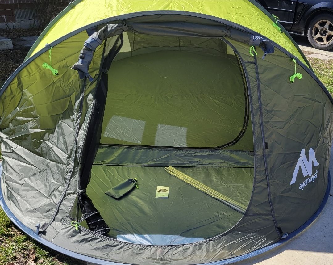 Ayamaya 4-6 Person Double-Layer Pop-Up Tent