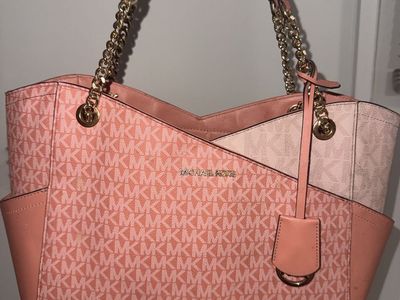 Pink Michael Kors purse