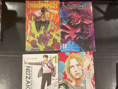 Lot of 24 assorted manga