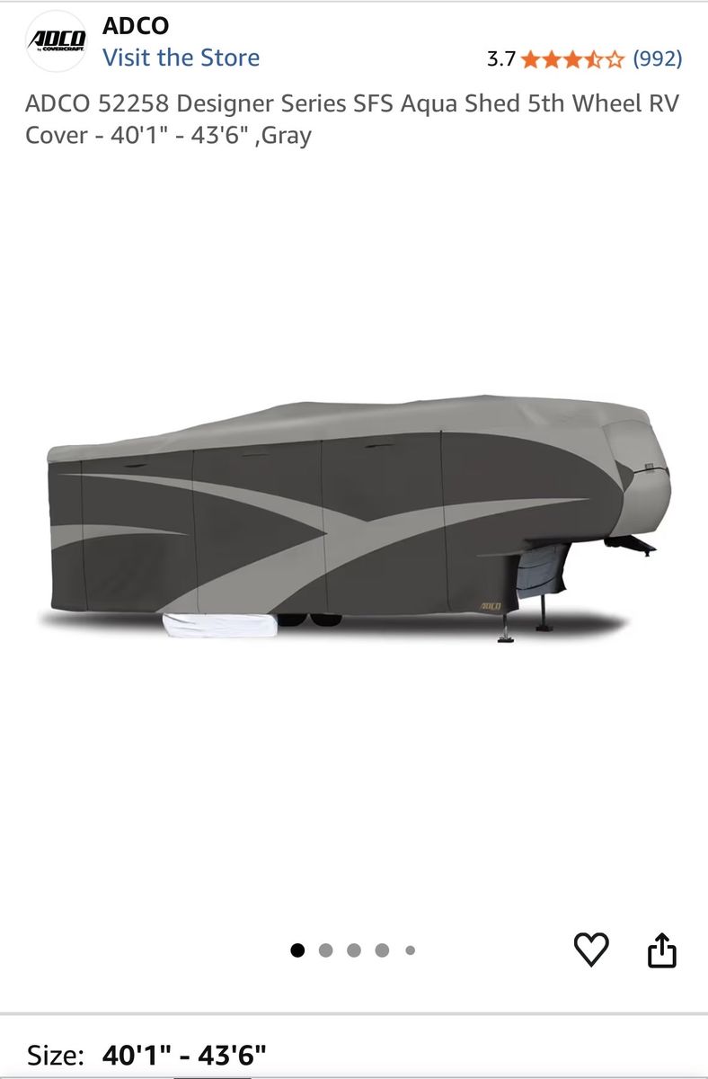 5th wheel trailer cover fifth wheel toy hauler cover