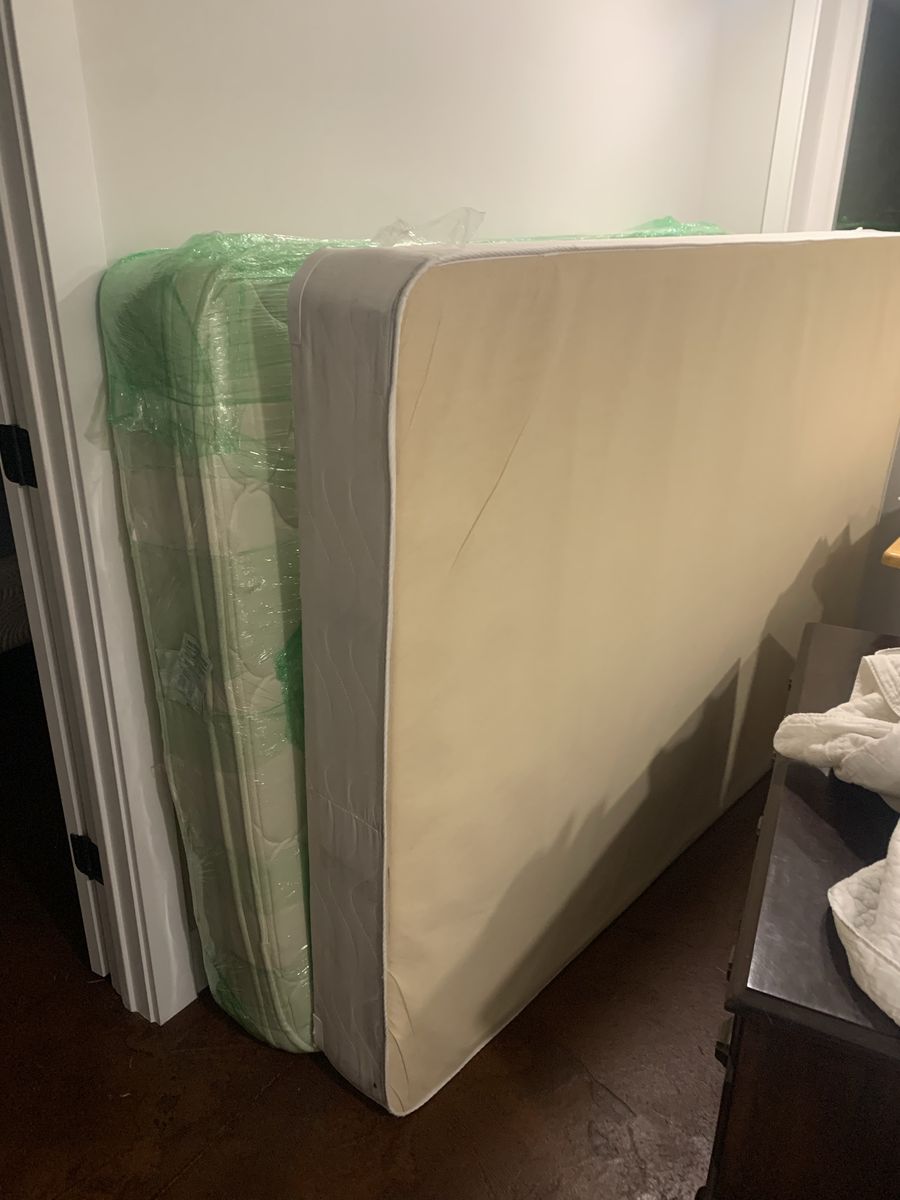 Used Full / double size mattress in good shape.