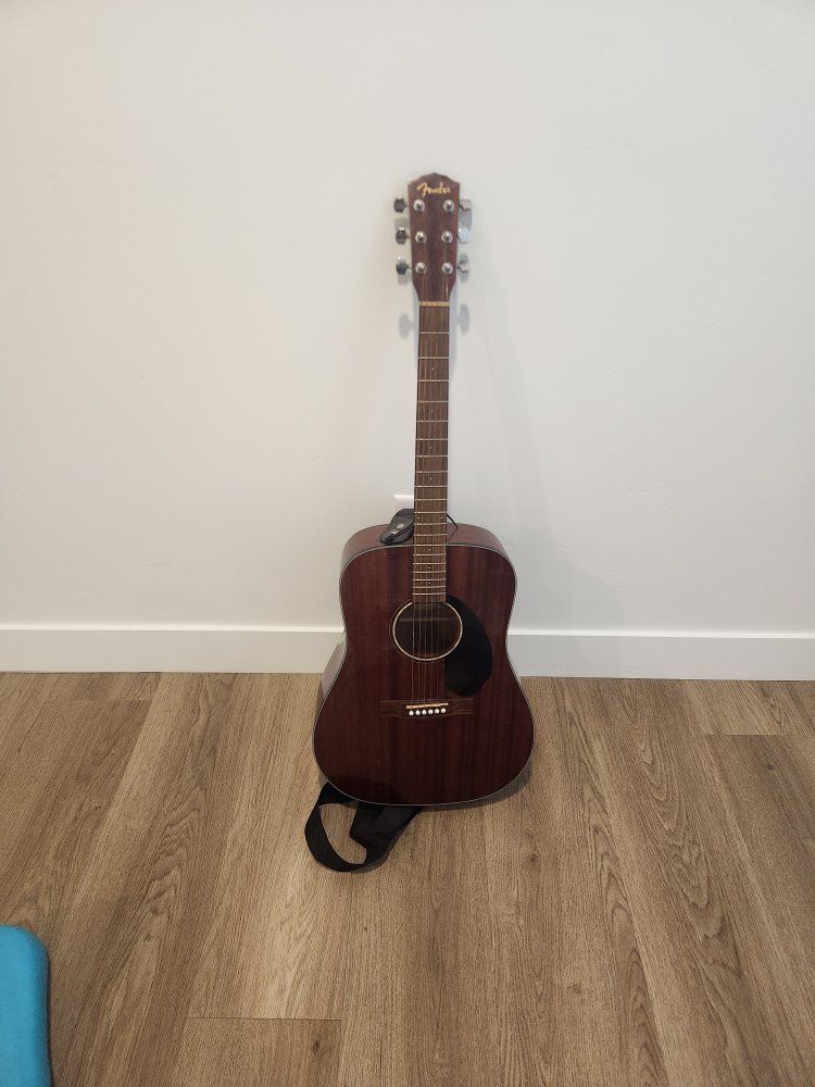 Fender Classic Design CD-60S All-Mahogany Acoustic Guitar - Used - Great Condition