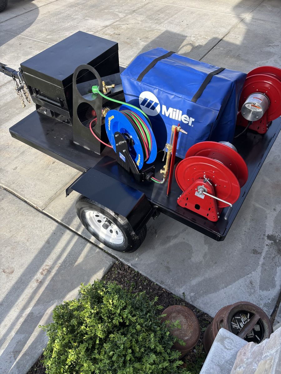 Welding trailer