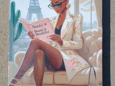 beauty is, eifle Tower wall art canvas