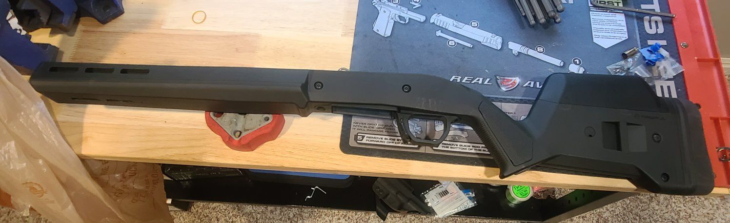 like new magpul hunter r700 stock