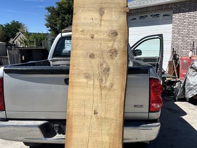 Wood slab