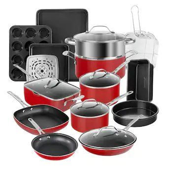 Granitestone True 20 Pc Pots and Pans Set Non Stic