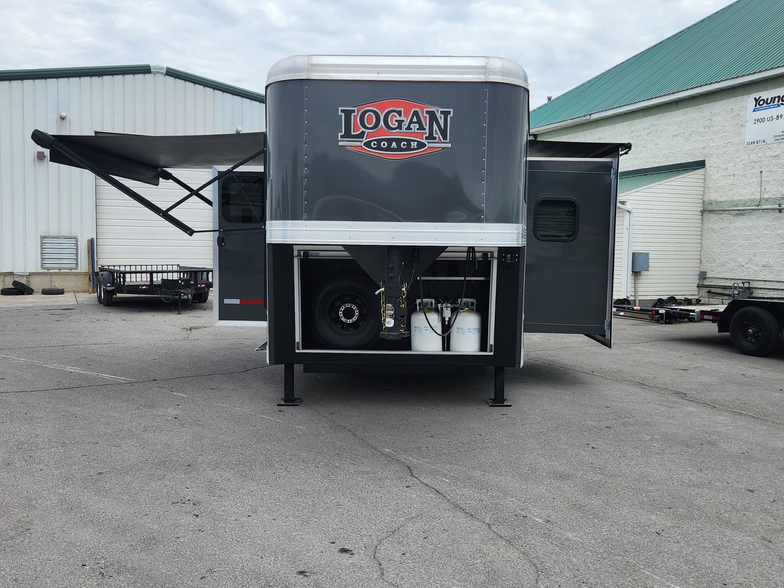 2025 Logan Coach Sport Hauler Toy Hauler