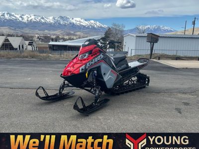 2025 Polaris® 850 RMK KHAOS 165 Storm Gray / Indy Red