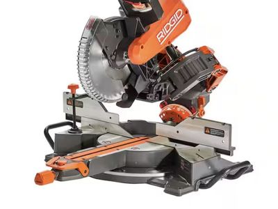 RIDGID 10 in. Dual Bevel Sliding Miter Saw
