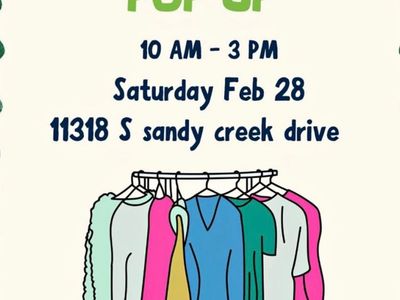 Pop-Up Thrift Shop Event