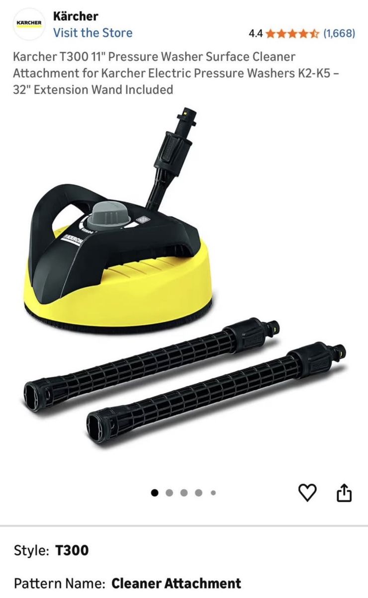 Karcher T300 Pressure Washer