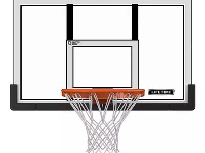 Lifetime 48-inch Backboard and Rim Combination