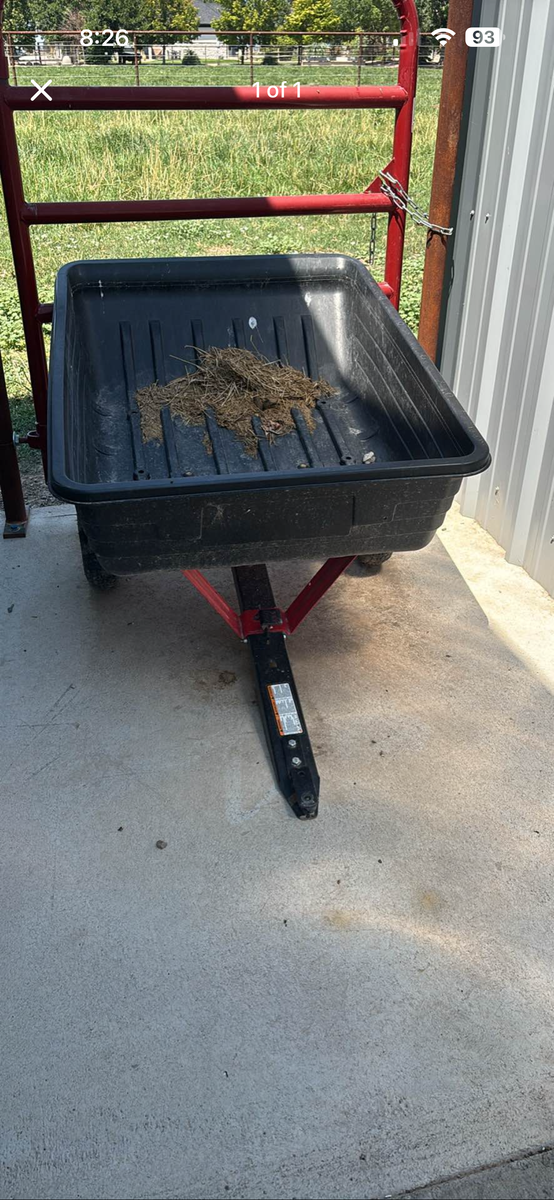 Utility Trailer Yard Cart Dump Trailer