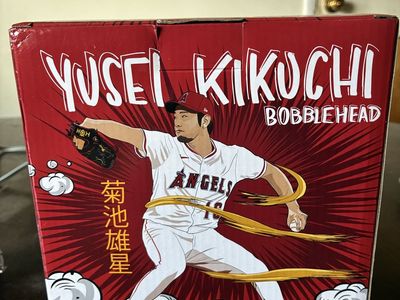 Yusei Kikuchi Angels 2X All-Star Bobblehead #16 - New in Box, baseball, Los Angeles