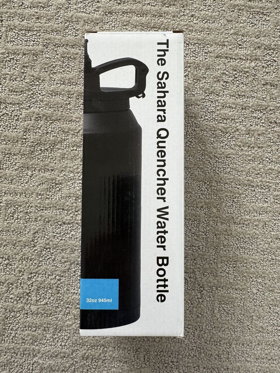 Water Bottle Stainless Steel Sahara Quencher 32 oz  NEW