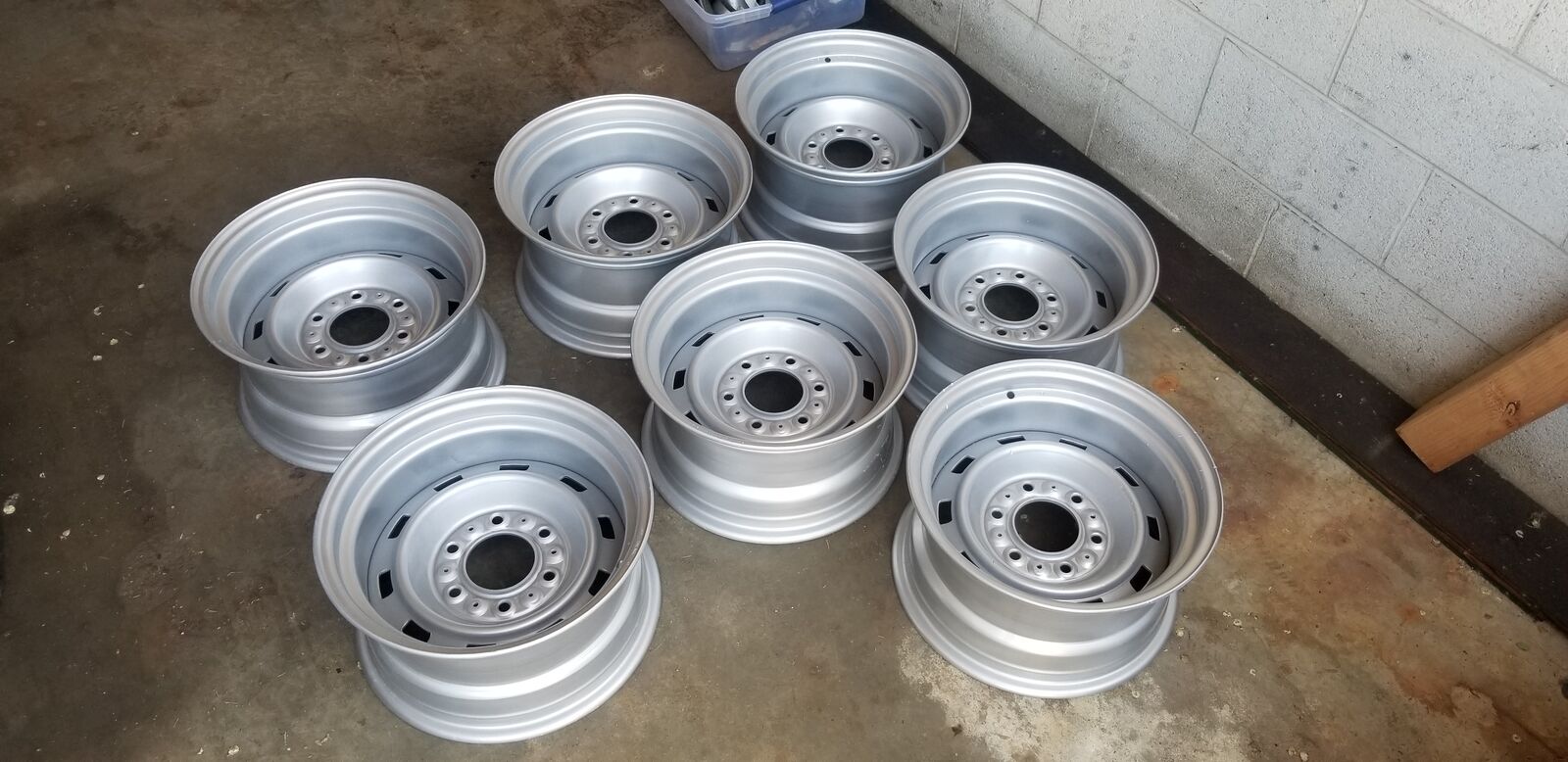 Factory GMC / CHEVY Truck Rally steel wheels