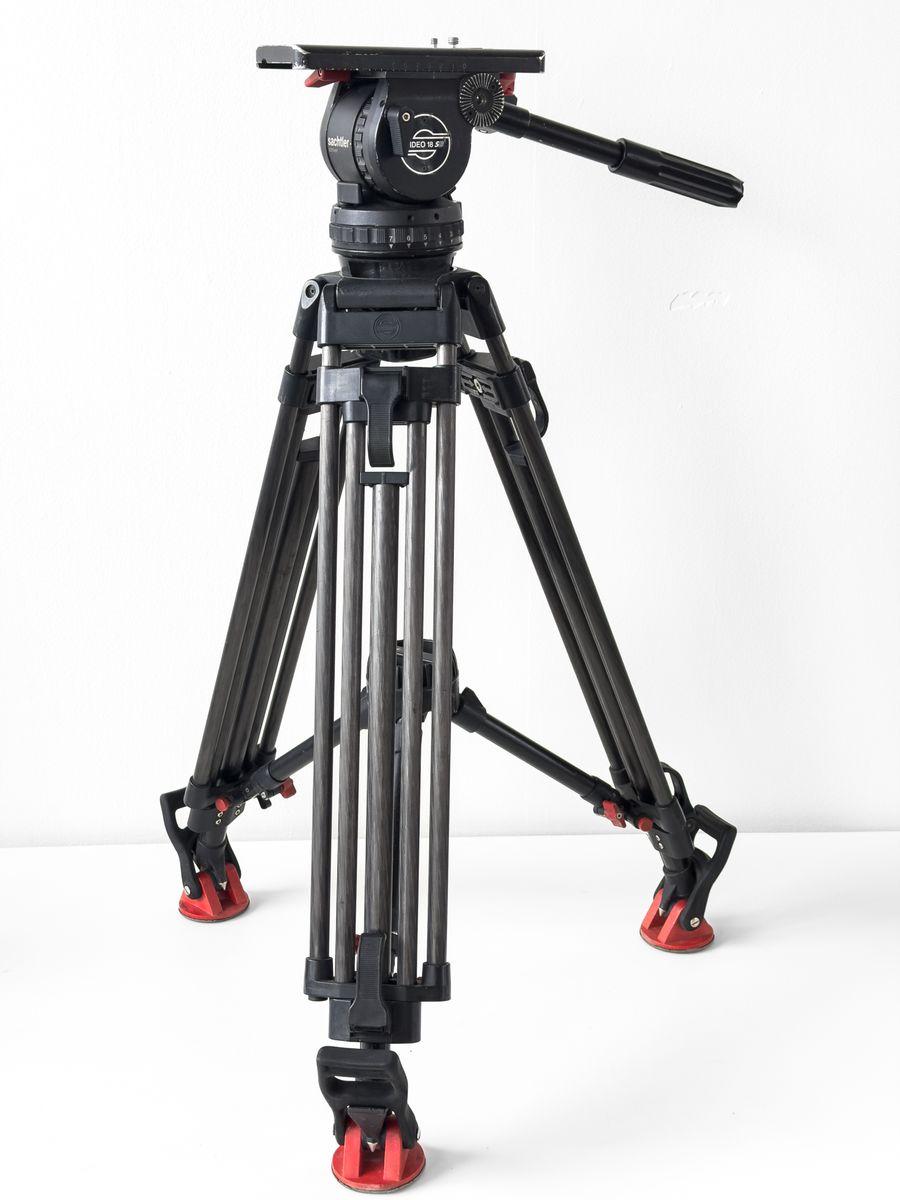 Sachtler Video 18 SB Fluid Head with Carbon Fiber Tripod 18SB