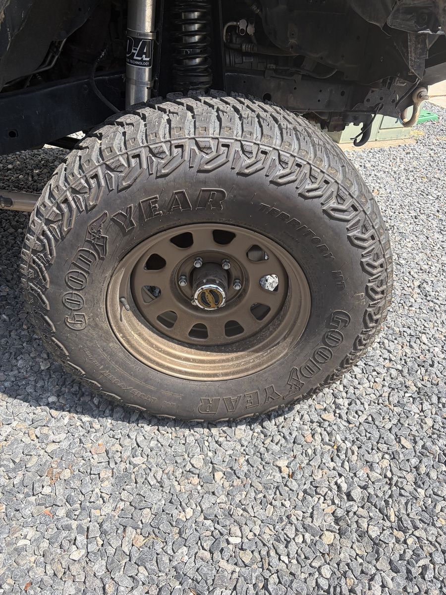 35” Tires and Rims 