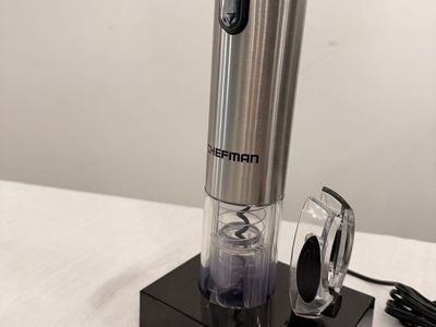 Electric Wine Opener $8 used once for Christmas