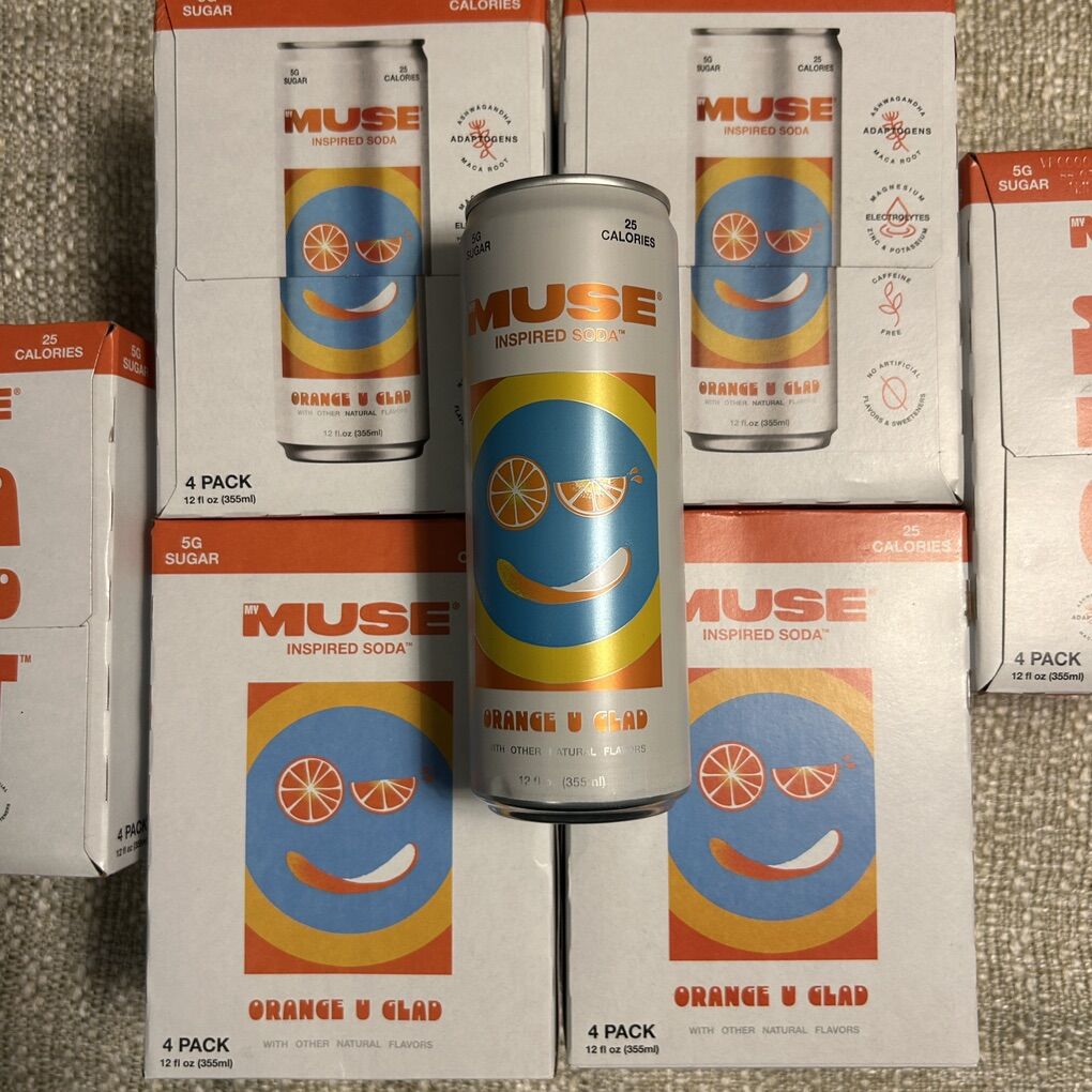 MUSE Soda Electrolytes Ashwagandha 25 Calories