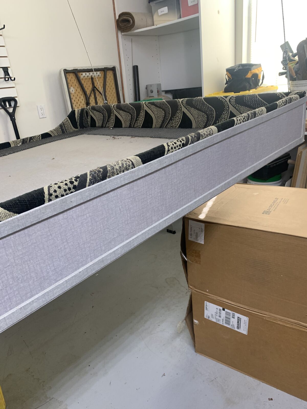 Bed for Toy Hauler Trailer