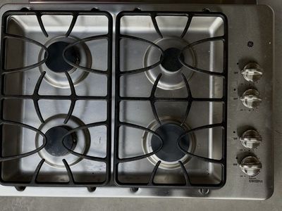 4 burner gas cook top