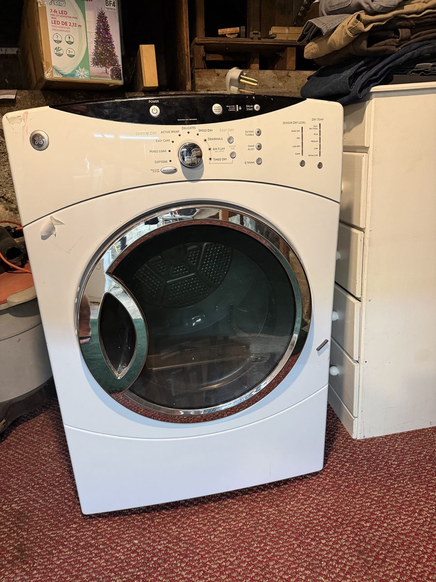 GE electric front load dryer