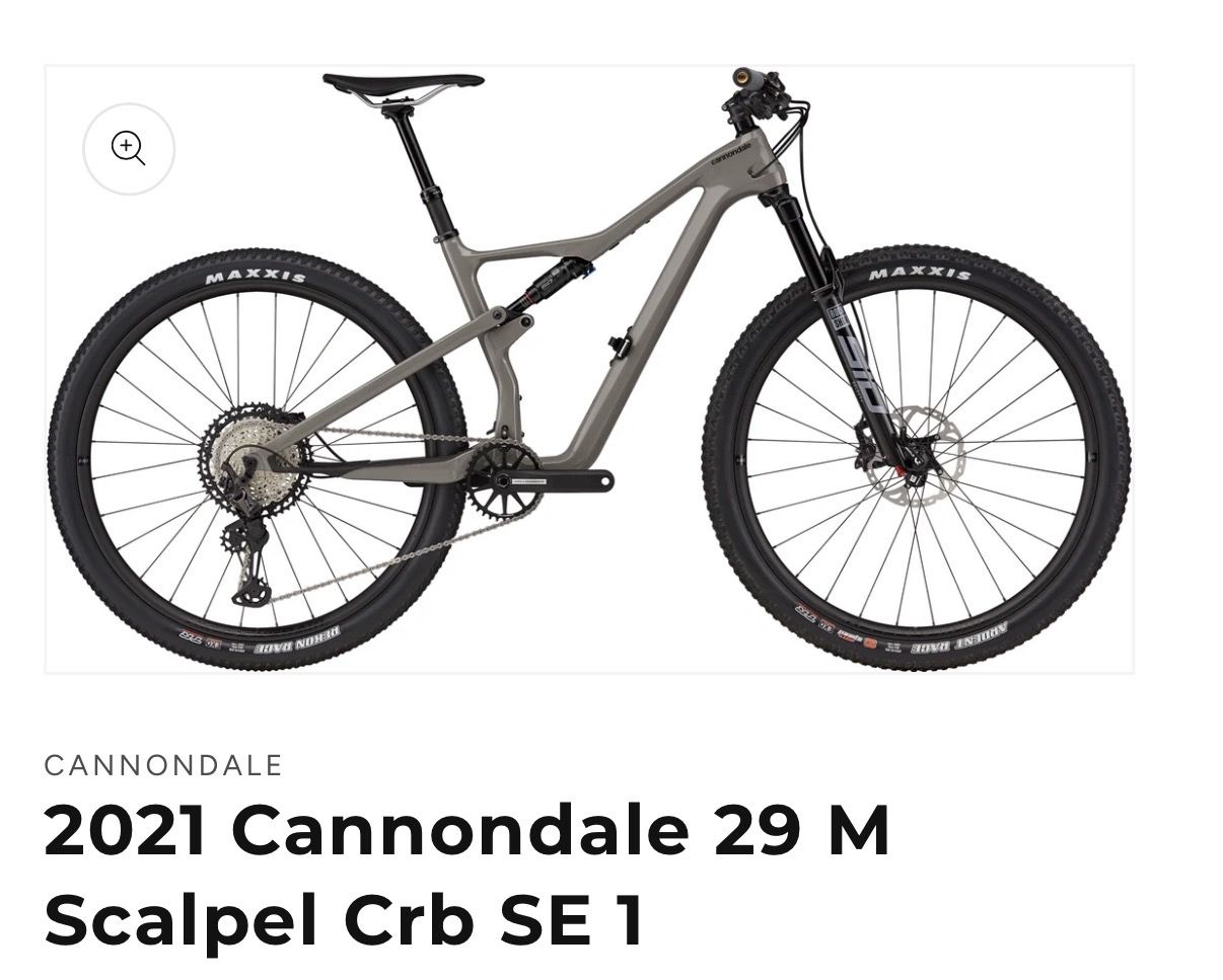 Cannondale Scalpel SE 1 Size Large