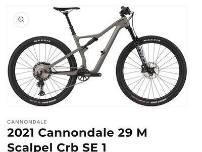 Cannondale Scalpel SE 1 Size Large