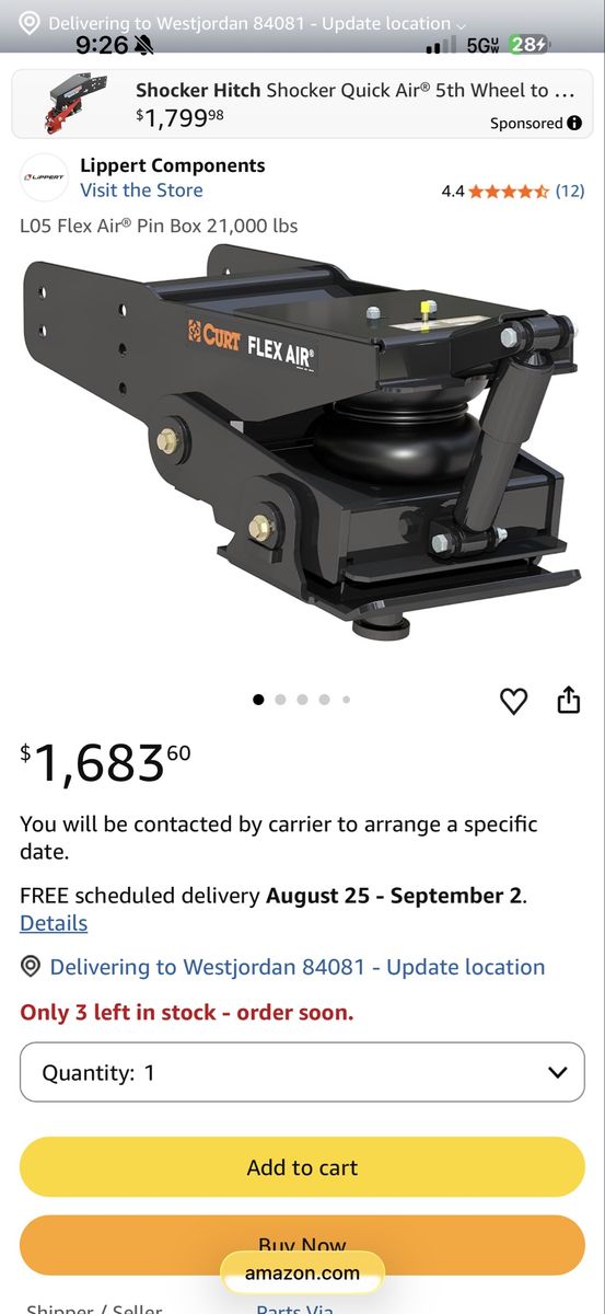 New flex air pin box 