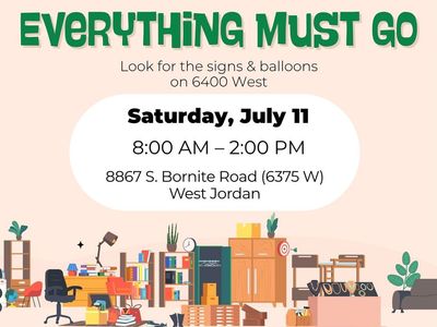Moving/Garage Sale