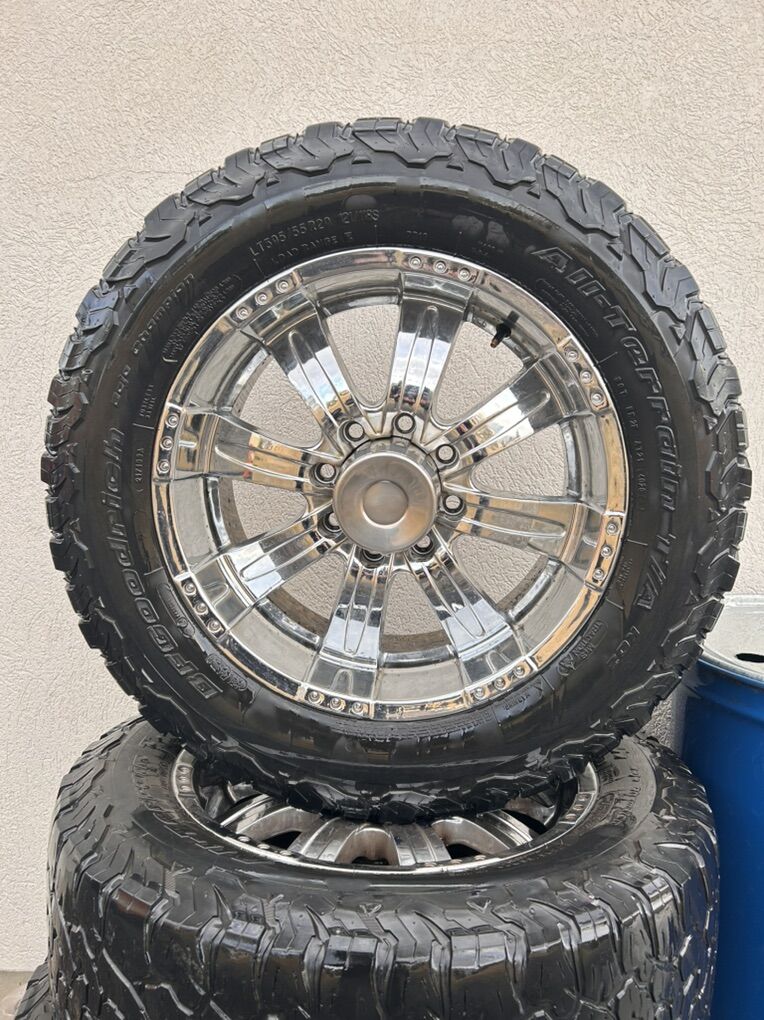 20 Chrome Wheels 8X165