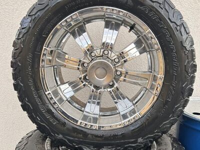 20 Chrome Wheels 8X165