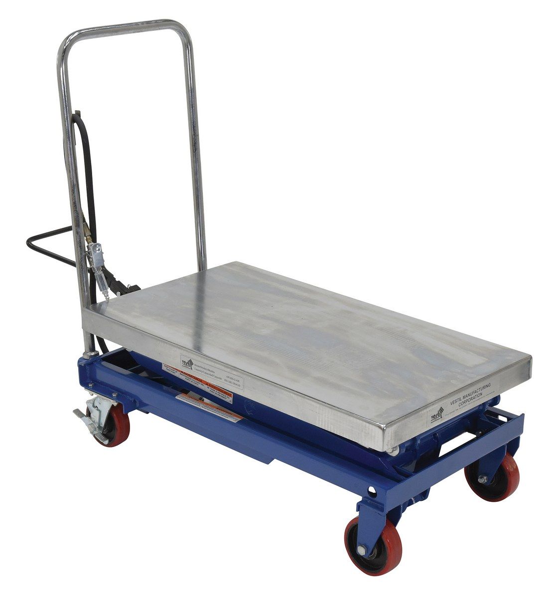 Hydraulic Scissor Lift Cart 47.25" x 24"