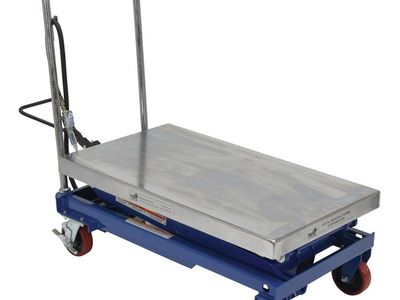 *Almost NEW* Hydraulic Scissor Lift Cart 47.25" x 24"