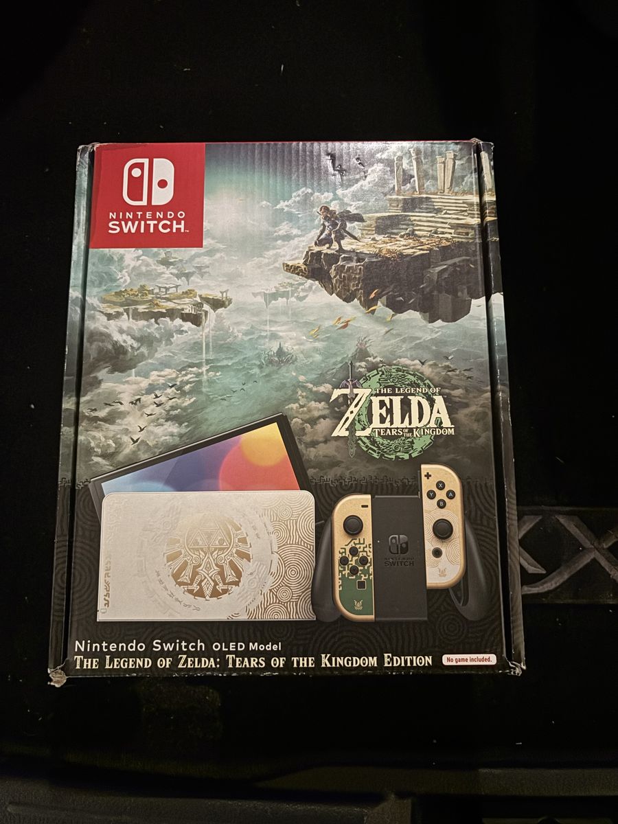 Nintendo Switch OLED Model The Legend of Zelda: Tears of the Kingdom Edition (Console Only)