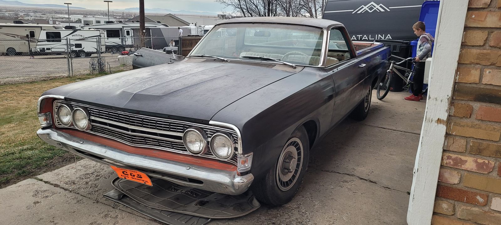 1968 ford Ranchero rat rod