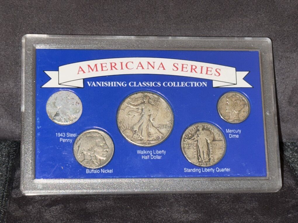 5 Pc Vanishing Classics Coin Collection