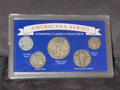 5 Pc Vanishing Classics Coin Collection