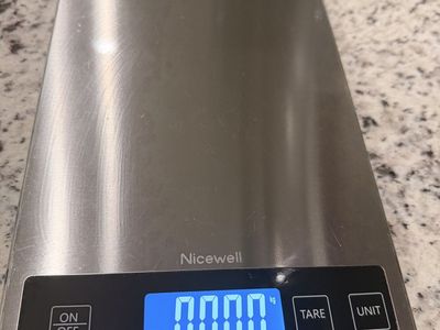 Nicewell Digital Kitchen Food Scale Stainless Steel