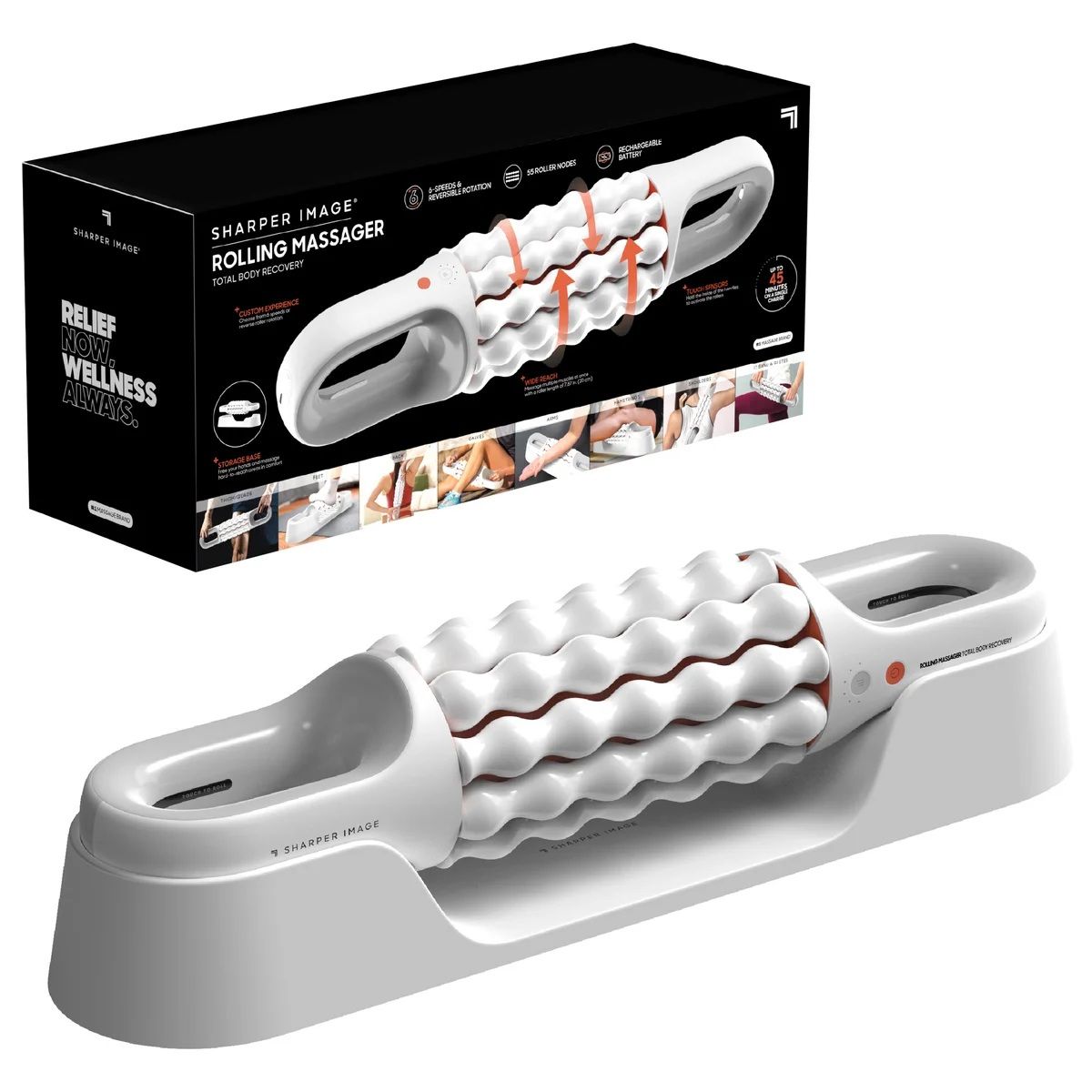 Sharper Image 1019401 Rolling Massager 1949962 #103606